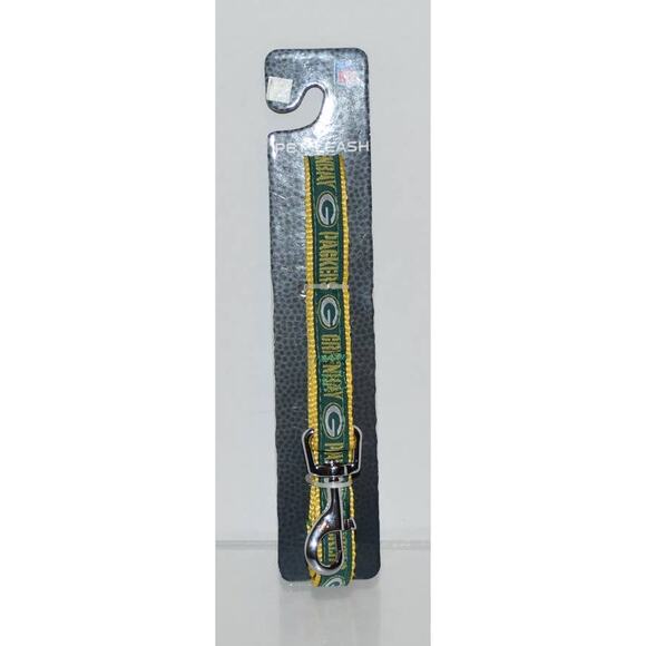 NFL 4' Green Bay Packers Dog Leash * MED * 4 FT - Picture 1 of 6
